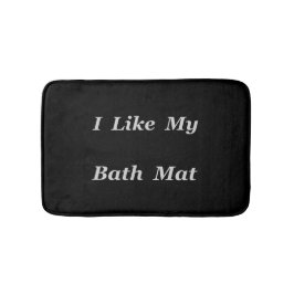 Ich mag meine badematte
