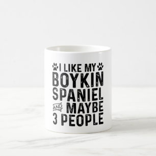 Ich mag meine Boykin Spanier und 3 Leute Kaffeetasse