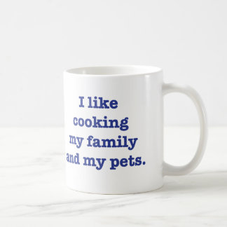 Ich mag meine Familien-Tasse kochen Kaffeetasse
