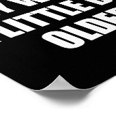 Ich mag meine Frau ein bisschen älter - Lustiger S Poster (Ecke)