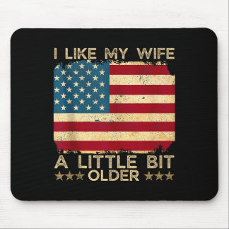 Ich mag meine Frau ein bisschen älter Lustiger Spr Mousepad