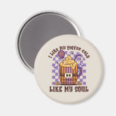 Ich mag meine Kaffeeküche Magnet (Vorderseite/Rückseite)