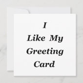 Ich mag meine karte (Vorderseite)