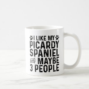 Ich mag meine Picardie Spanier und 3 Leute Kaffeetasse