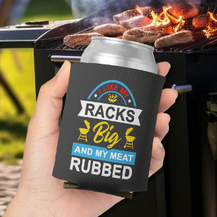 Ich mag meine Racks Big Funny GRILLEN Grill Master Dosenkühler