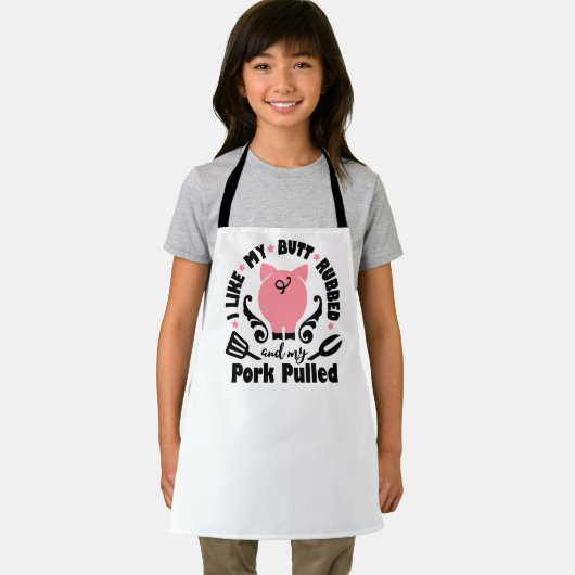 Ich mag meinen Hintern Rubbed Schürze (Insitu)