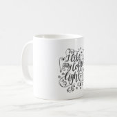 Ich mag meinen Kaffee hell Kaffeetasse (Vorderseite Links)