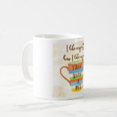 Ich mag meinen Kaffee Kaffeetasse (Vorderseite Links)