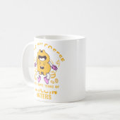 Ich mag meinen Kaffee mit ein paar Tränen Bitcoin- Kaffeetasse (Vorderseite Links)