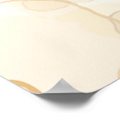 Ich mag meinen Kaffee Poster (Ecke)