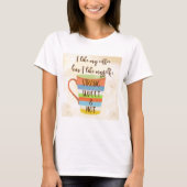 Ich mag meinen Kaffee T-Shirt (Vorderseite)