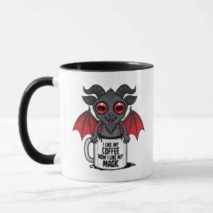 Ich mag meinen Kaffee, wie ich meine Magie mag Tasse