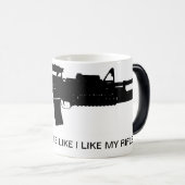 Ich mag meinen Kaffee, wie ich meine Verwandlungstasse (VorderseiteRechts)