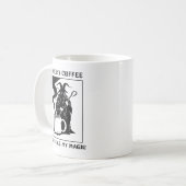 Ich mag meinen Kaffee, wie ich meinen magischen T  Kaffeetasse (Vorderseite Links)