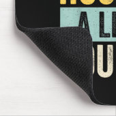 Ich mag meinen Mann ein bisschen jünger Lustige Fr Mousepad (Ecke)