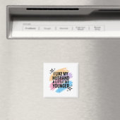 Ich mag meinen Mann ein bisschen jünger Lustiger S Magnet (In Situ (Geschirrspüler))