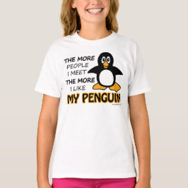 Ich mag meinen Pinguin T-Shirt