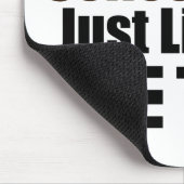 Ich mag meinen schwarzen Kaffee genauso wie mein M Mousepad (Ecke)