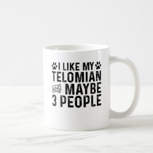 Ich mag meinen Telomian und 3 Leute Kaffeetasse
