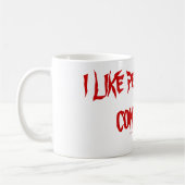 ICH MAG MENSCHEN ALS KONZEPT ! KAFFEETASSE (Links)