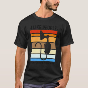 Ich mag Menschen unter Vollnarkose Anästhesiol T-Shirt