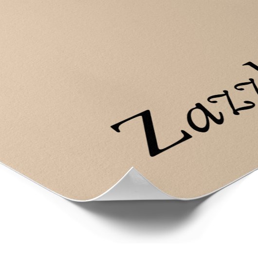 ICH MAG MESSY LEUTE CUSTOM POSTER (Ecke)