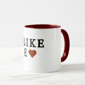 Ich mag mich Tasse (VorderseiteRechts)