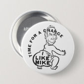 Ich mag Mike Button (Vorne & Hinten)
