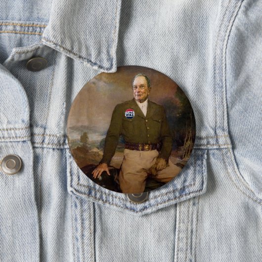 Ich mag Mike in einer Eisjacke Button (Beispiel)