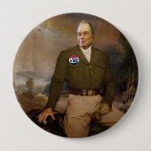 Ich mag Mike in einer Eisjacke Button (Vorderseite)