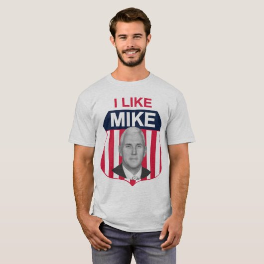 Ich mag Mike T-Shirt (Vorne ganz)