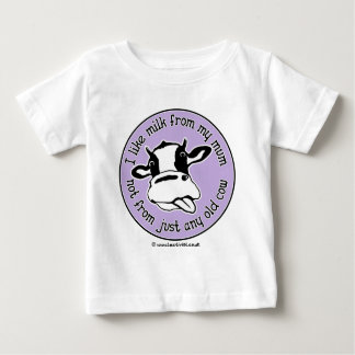 Ich mag Milch von meiner Mama nicht gerade jede Baby T-shirt