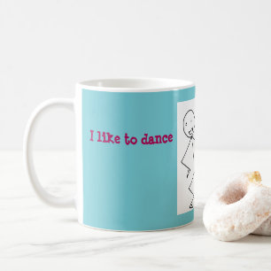Ich mag mit meinen Kindern tanzen Kaffeetasse