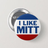Ich mag Mitt Button (Vorne & Hinten)