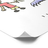 Ich mag Monster Poster (Ecke)