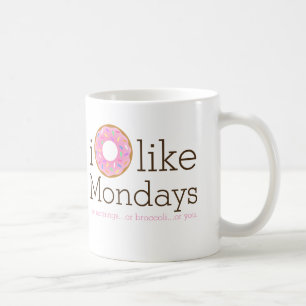 Ich mag montags Tasse