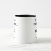 Ich mag Morgenmenschen, Morgen oder Menschen nicht Tasse (Zentrum)