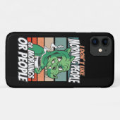 Ich mag Morgenmenschen nicht oder Morgen oder Mens Case-Mate iPhone Hülle (Rückseite (Horizontal))