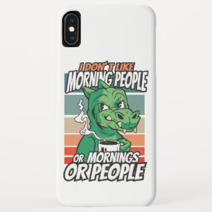 Ich mag Morgenmenschen oder Morgen oder Menschen n Case-Mate iPhone Hülle