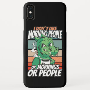 Ich mag Morgenmenschen oder Morgen oder Menschen n Case-Mate iPhone Hülle