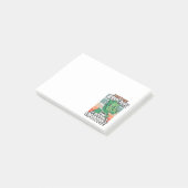 Ich mag Morgenmenschen oder Morgen oder Menschen n Post-it Klebezettel (angewinkelt)