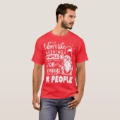 Ich mag Morgenmenschen oder Morgenmensch oder Mens T-Shirt (Vorne ganz)