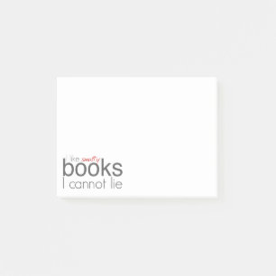 Ich mag mutige Bücher, die ich nicht nachlesen kan Post-it Klebezettel