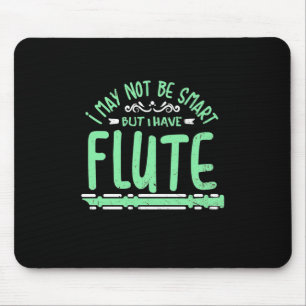 Ich mag nicht intelligent sein, aber ich habe Flut Mousepad