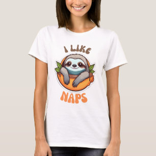 Ich mag Nickerchen-Faultier T-Shirt
