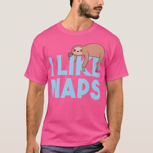 Ich mag Nickerchen T-Shirt (Vorderseite)