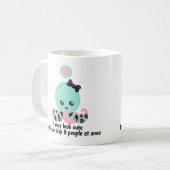 Ich mag Niedliche Slap 8 People Funny Octopus auss Kaffeetasse (Vorderseite Links)