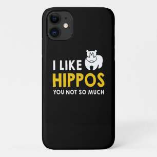 Ich mag Nilpferde, du nicht so sehr Kostüm-Geschen Case-Mate iPhone Hülle