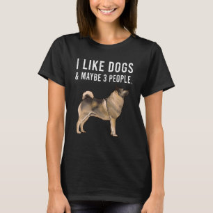 Ich mag norwegische Elkhound Hunde und vielleicht T-Shirt