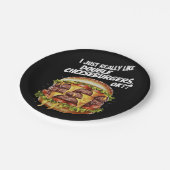 ICH MAG NUR DOPPELTE KÄSTERER, OK PAPPTELLER (Schrägansicht)